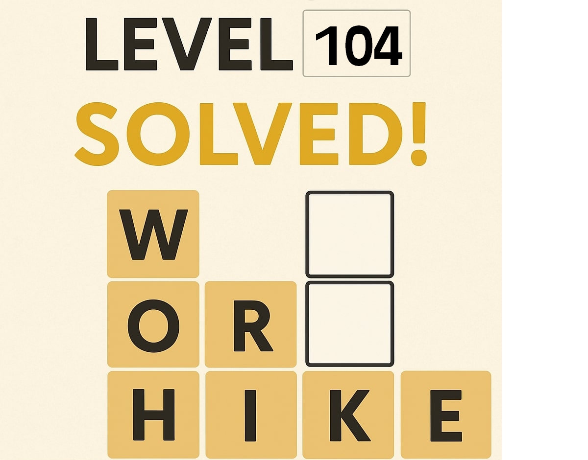 Word Hike level 104