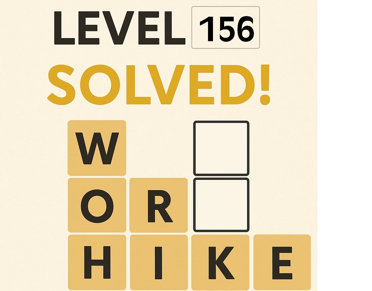 Word Hike level 156