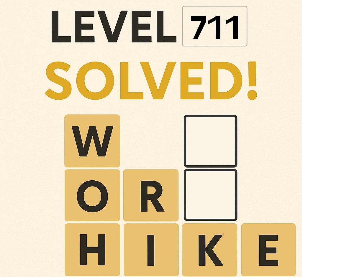 Word Hike level 711