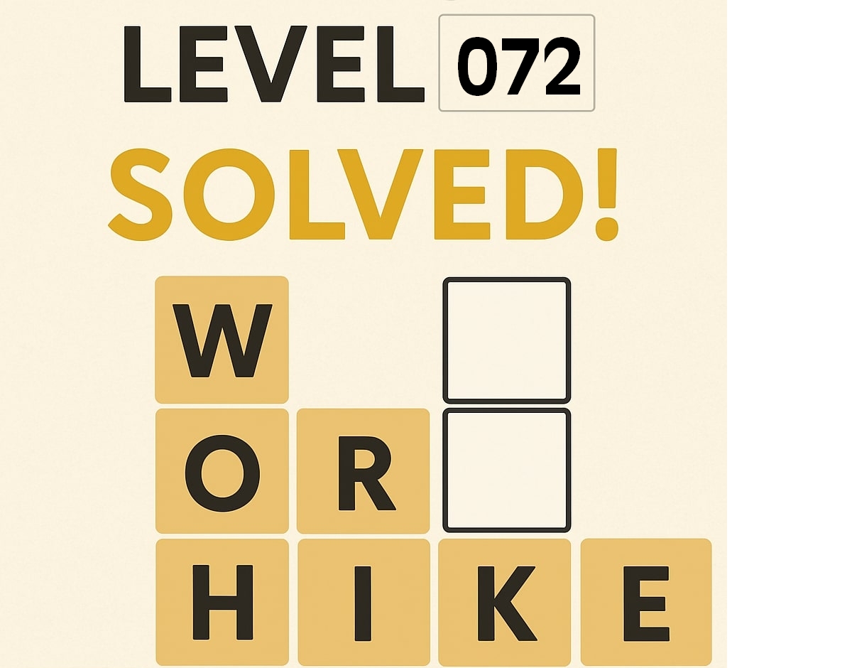 Word Hike level 72
