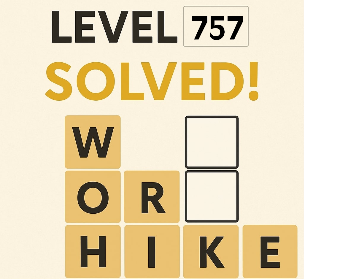 Word Hike level 757