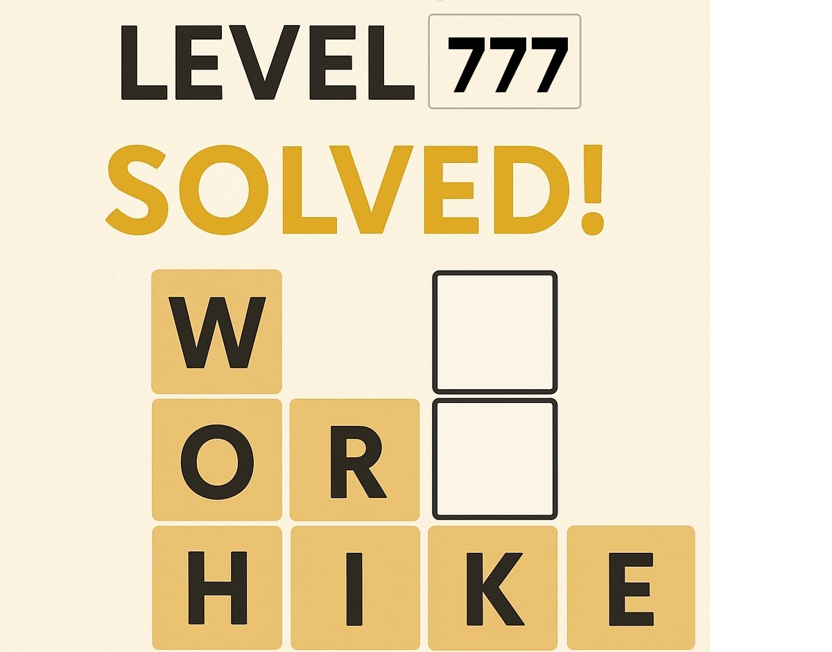 Word Hike level 777